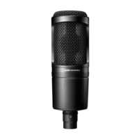SIDE-ADDRESS CARDIOID CONDENSER MICROPHONE, BLACK